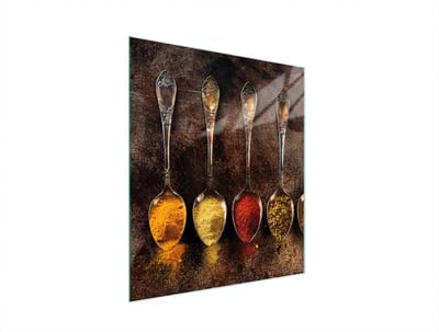 TMK ArtDeko Serie - Snijplank van Gehard Glas - 45x52 cm - Prachtig Ontwerp - Meerdere Functies