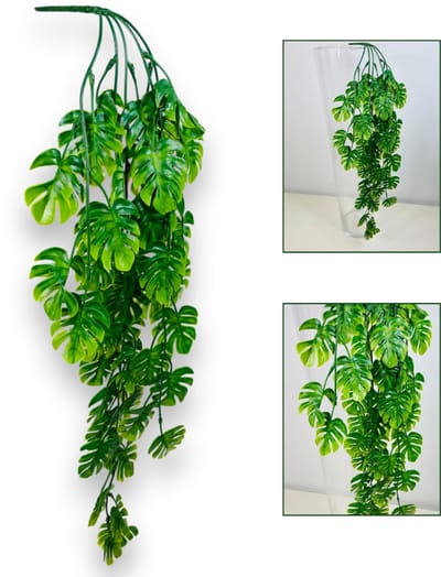 Inspiruj - Kunstbloem - Monstera Girlande - 73 cm - Groen