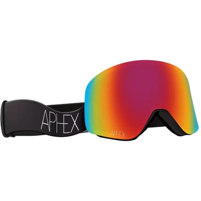 Aphex Skibril Oxia Matt Black - Revo/Red