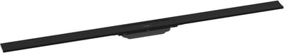 Hansgrohe RainDrain Flex - Douchegoot met rvs rooster 1200, te plaatsen in de ruimte, inkortbaar, mat zwart 56047670