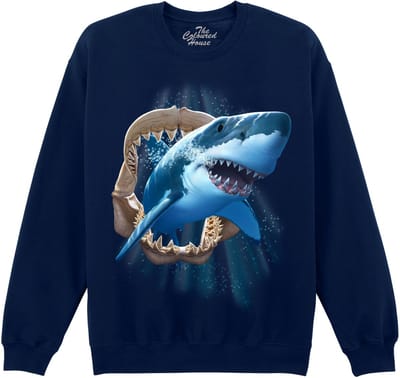 Haai Shark Jaw The Coloured House Sweater S