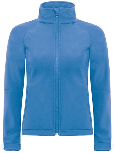 Dames softshell hoodie B&C