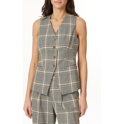 Scotch & Soda Vest Multi Plaid Taglia: XS | Gilet Outlet | Donna