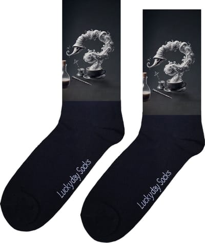 Slang - Rook -Print sokken - Leuke sokken - Verjaardag - Moederdag - Vaderdag - Valentijn - Sokken Voor hem - Sokken Voor haar - Kerst sokken - Grappige sokken - Vrolijke sokken - Sokken waar je vrolijk van wordt - Maat 37-44