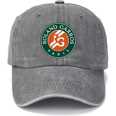 PARIS 100% Katoen Baseballpetten Vintage Verweerd Katoen Snapback Hoed Unisex Golf Verstelbare Pasvorm Petten Hoed Mode Houd Warm 55-58cm grijze kleur