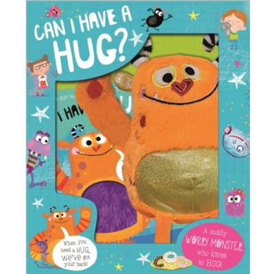 Can I Have A Hug Book And Plush Boxset - The Very Hungry Worry Monsters - Rosie Greening
