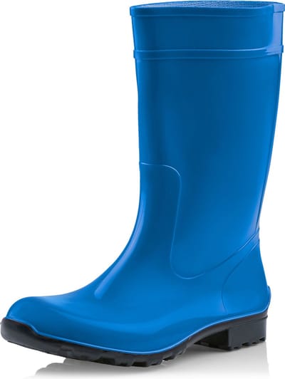 Ladeheid LA-LMG-967-Ilse Dames Regenlaarzen - Rubber - Hoog - PVC - Waterdicht – Zwart – 38