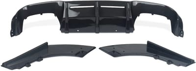 Diffuser Carbonflow - Achterdiffuser - Carbon Look - Voor BMW F87 M2/M2 Competition (2016-2020) - Performance Stijl