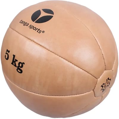 Leren medicijnbal Tanga sports
