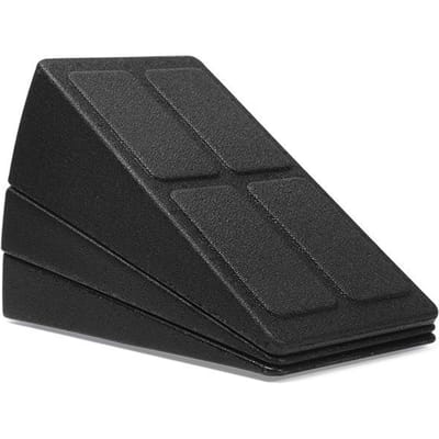 3 Stuks Beenstrekker Schuim Schuine Plank Yoga Kuitverhoger Blok Duurzaam Squat Apparatuur Eenvoudige Installatie gray