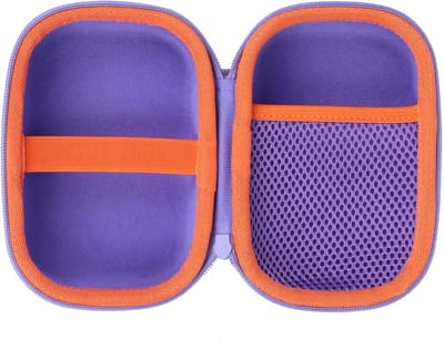 Hard Travel Protective Case voor Draagbare Waterdichte Bluetooth Speaker - Geschikt voor JBL Clip 5, Clip 4 en Clip 4 Eco - Paars en Duurzaam