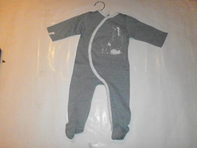 noukie's , pyjama , katoen , paco , groen , 9 maand 74