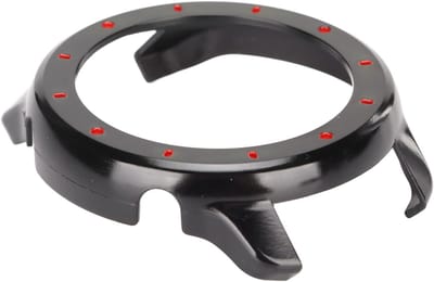 Beschermende Hoes voor 47mm Smartwatch met Schermbeschermer en Bumper - Accessoires voor Amazfit GTR, Duurzaam en Stijlvol in Zwart Rood