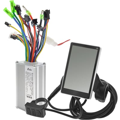 Contrôleur de moteur de Scooter électrique en alliage d'aluminium contrôleur de moteur sans brosse Intelligent + électrique 24V-48V gray