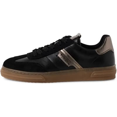Tamaris Core Dames Sneakers - BLACK LEATHER