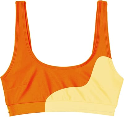 Sea'sons Official - Kleurveranderend - Brassiere Bikini Top - Oranje-Geel - XS
