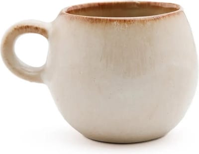 Cascais Espressokopjesset - Keramische kopjes - Koffiemokken - Chipbestendig - 9 cm x 6 cm x 5 cm (set van 6)