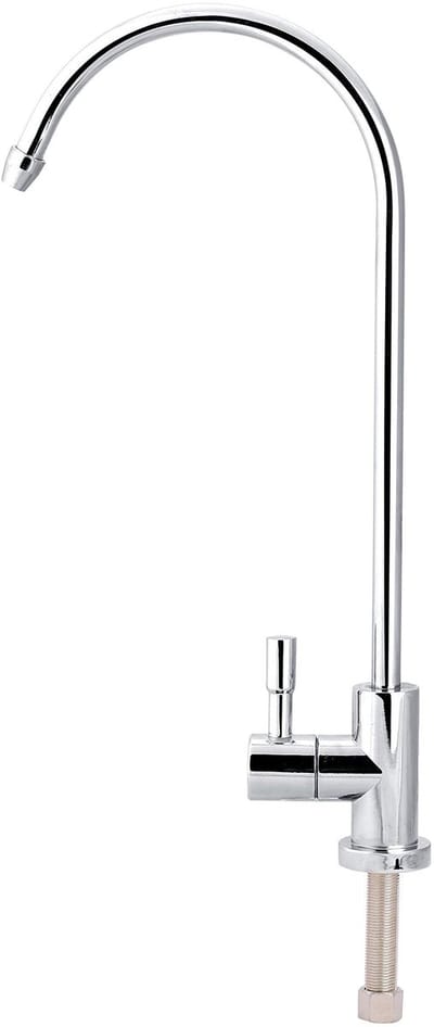 Dailygoody - Zinklegering Aanrecht Kraan - Omgekeerde Osmose - Chroom - Drinkwater Filter - Zwanenhals - Geschikt voor keuken sink - Zilver