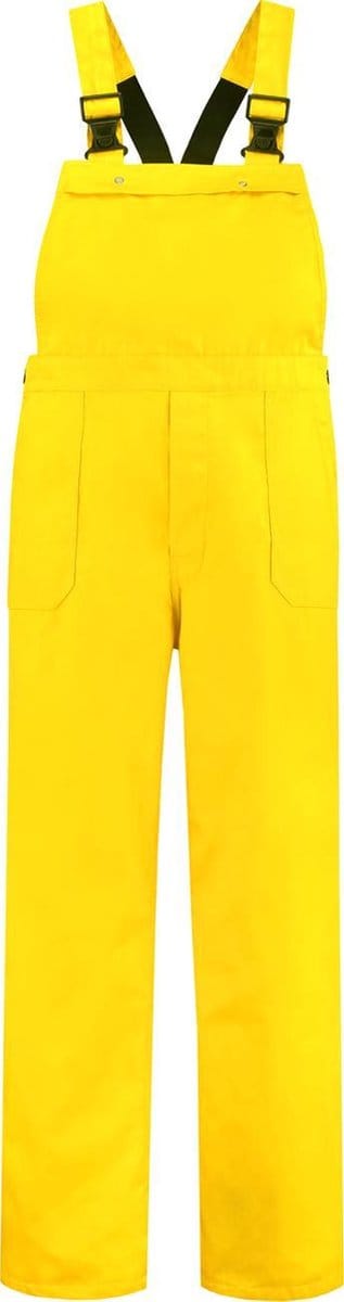 EM Workwear Tuinbroek Polyester/Katoen  Geel - Maat 44