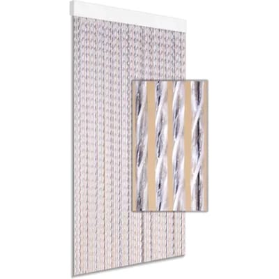 Degor Vliegengordijn Tinca - 100x230cm - Grijs - Huisdiervriendelijk