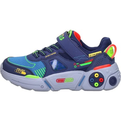 Skechers Game Kicks: Gametronix 2.0 Klittenband Laag - Sneakers - Unisex - Blauw