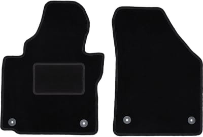 Voormatten zwart voor: Volkswagen Touran I FL minivan (2010-2015)