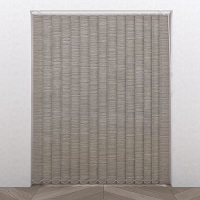 Lamellen set Easy Structure - Transparant - Grey - 40 x 260 - 5 lamellen