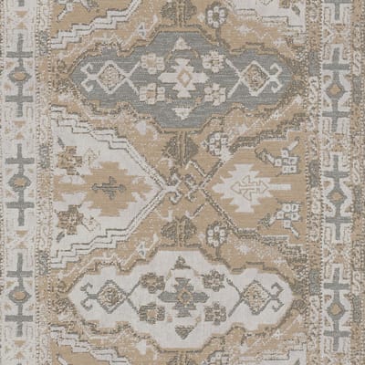 Etnisch behang Profhome 378683-GU vliesbehang licht gestructureerd in etnisch stijl mat wit beige grijs bruin 5,33 m2