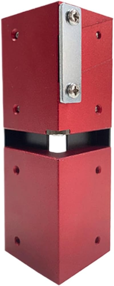 Handschaaf Voor Hout - Randbewerker Vlak - Hout Bewerken - Dubbele Functie - 12 cm Lengte - Rood