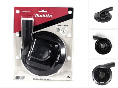 Makita 195239-9 / 127147-6 Afzuigkap komschijf voor GA5021CF01 / GA5021CFY1 - 115/125mm