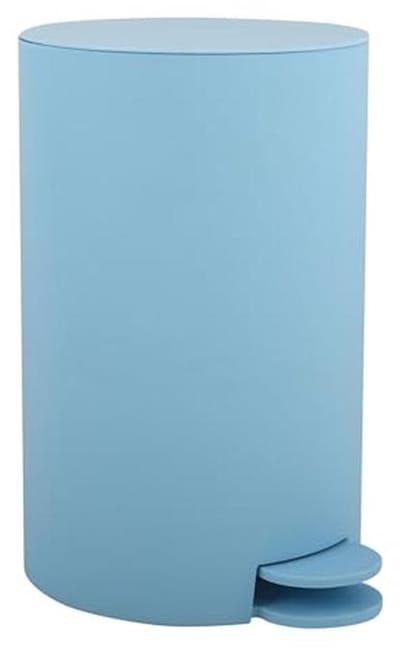 Cosmetische Pedaalemmer met Afneembare Binnenemmer - 3 Liter - Lichtblauw