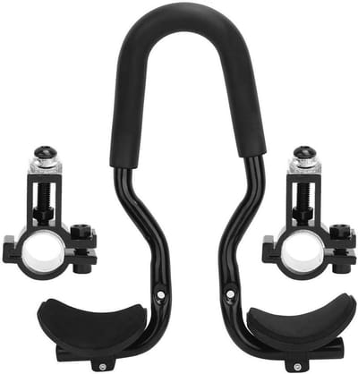 Fiets Stuur Rust - Handvat Ondersteuning - Lange Afstand Fietsen - Ergonomisch Ontwerp - 621 Gram - Zwart