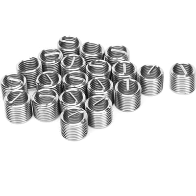 20 Stuks Draadreparatiehuls Bus Schroef Roestvrij Staal Draadinzetstuk M12 x 1.51.5D
