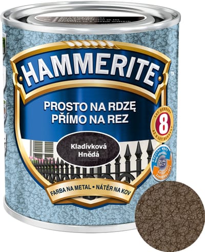 Hammerite Direct op roest hamer 0,7 l, groen