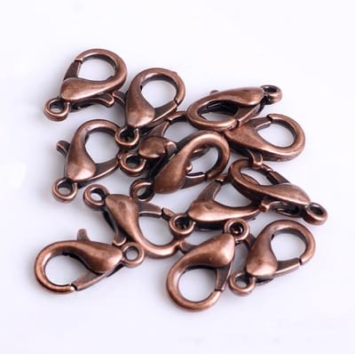 200 stuks Karabijnhaakjes Sleutelhangers Metaal voor DIY Tassen, Sieraden en Accessoires - Diverse Kleuren en Maten