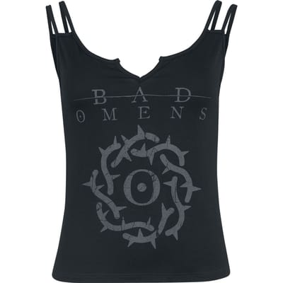 Bad Omens Top - Crown - S tot 4XL - voor Vrouwen - zwart