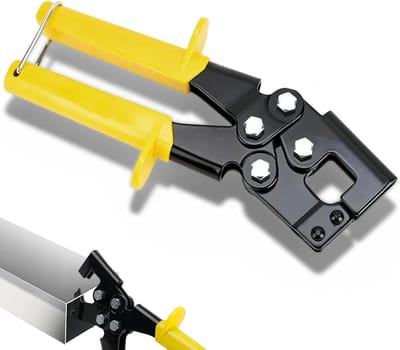 Professionele Droogwandtangen voor Metalen Profielen - 220 mm, Ideaal voor Droogbouw en Constructiewerk