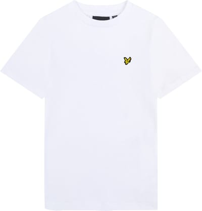 Lyle & Scott Jongens Katoenen T-shirt - Wit