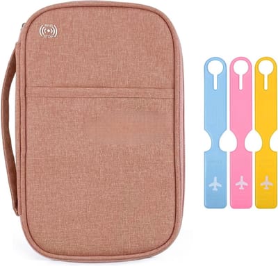 Lexium Nektasje - Nektasje heren - Paspoort tasje - Reisportemonnee - Nektas - Travel wallet - Moneybelt
