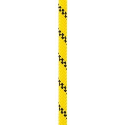 Petzl BEAM 11 mm Geel – Low Stretch Kernmantel Touw 92 m & 40 kN