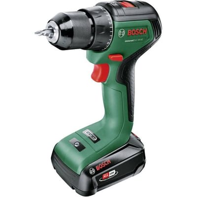 Bosch Home and Garden UniversalDrill 18V-60 06039D7001 Accu-schroefmachine, Accu-schroefboormachine 18 V 2.0 Ah Li-ion Incl. accu, Incl. lader
