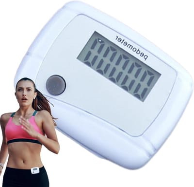 Wandelmeter - Stappenteller - Fitness bijhouden - Real-time monitoring - 5 x 5 x 5 cm - Willekeurige kleur