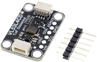 Dailygoody - Tijd Vlucht Afstand Meting Module - ToF Sensor - Compact ontwerp - 1.3M bereik - Ideaal voor projecten - Geschikt voor hobbyisten - Model...