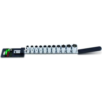 Zeskant doppenset TOPTUL 1/2 inch 6-kant (10-17, 19, 21, 22 mm)