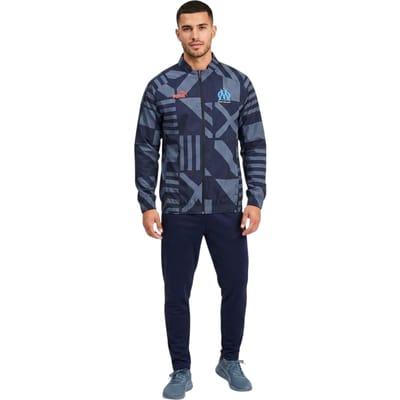 Puma Geometrische anorak voor heren (Nachtblauw)