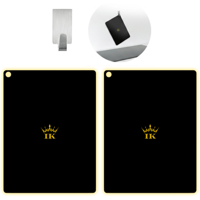Induction Kings - Premium Inductie Beschermer Matten – 2 Matten + Gratis 1 Luxe Hangers - Zwart - BOOSTER Functie - Anti-Slip - Stijlvol - Inductiekookplaat - Inductie Mat - Kookplaat Beschermer - Anti Slip Mat - Koken - Keuken - BPA Vrij