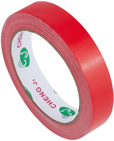 Store_9 - Boekbind-reparatietape - Rode weefseltape - Sterke hechting - 20 mm x 20 m - Geschikt voor boekbinders - Ideaal voor knutselen