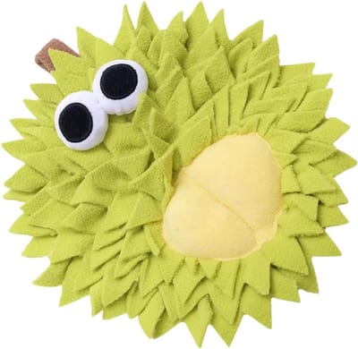 Snuffelmat Honden - Voerpuzzel - Mentale Stimulatie - Vlekbestendig Ontwerp - 23 x 17 cm - Multicolor