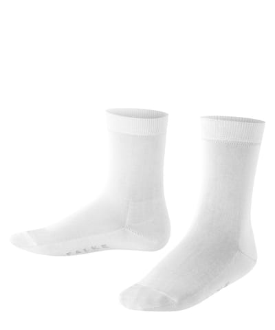 FALKE Cotton Finesse elegant fijn katoen sokken kinderen wit - maat 23-26