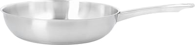 Demeyere Bistro 3 RVS Koekenpan – 28 cm Bakpan Uit Roestvrij Staal – Braadpan Geschikt Voor Alle Warmtebronnen Inclusief Inductie – Duurzaam – Volledig PFAS – PFOA – en PTFE Vrij